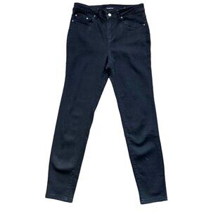 Needle & Cloth Black High Rise Skinny Jeans Jeggings Lightweight Stretch -Size 8